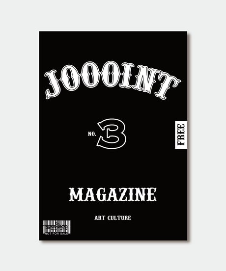 JOOOINT MAGAZINE NO.3 表紙